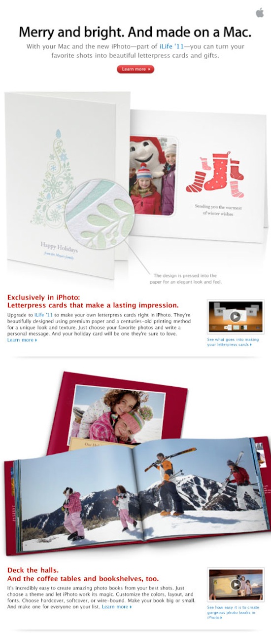 Make great cards and gifts. Right on your Mac.