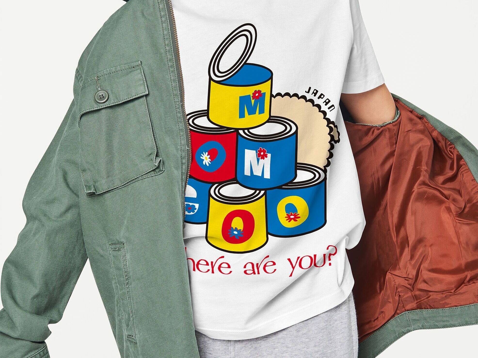 Boy 039 S Png T Shirt With Jacket Mockup In Studio