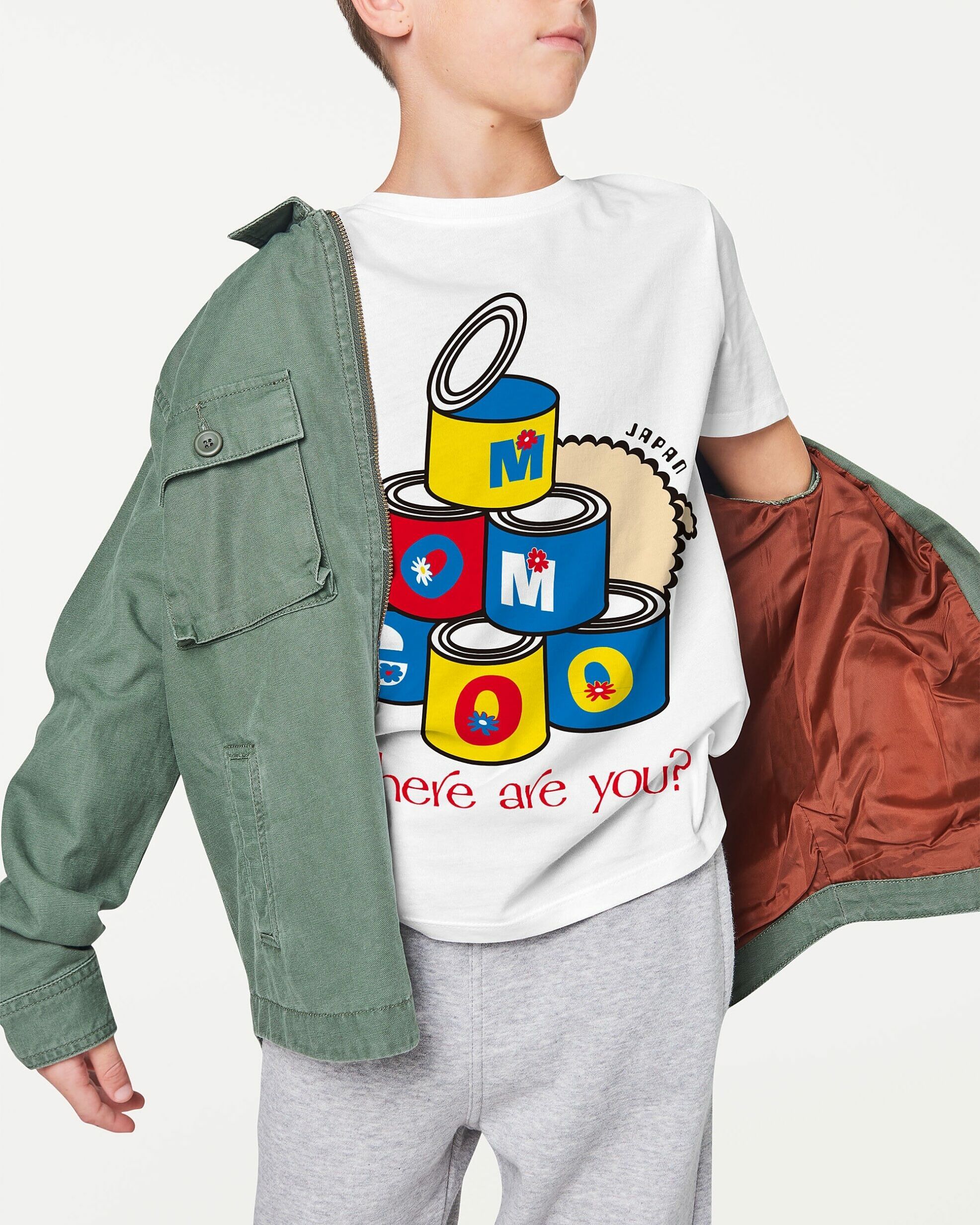Boy 039 S Png T Shirt With Jacket Mockup In Studio