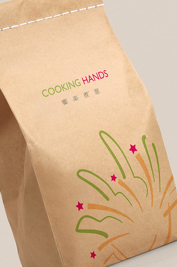 Cooking Hands Craftpaper Bag Featured