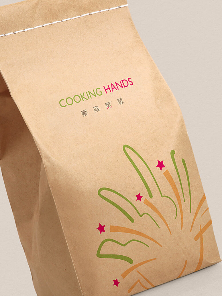 Cooking Hands Craftpaper Bag Featured