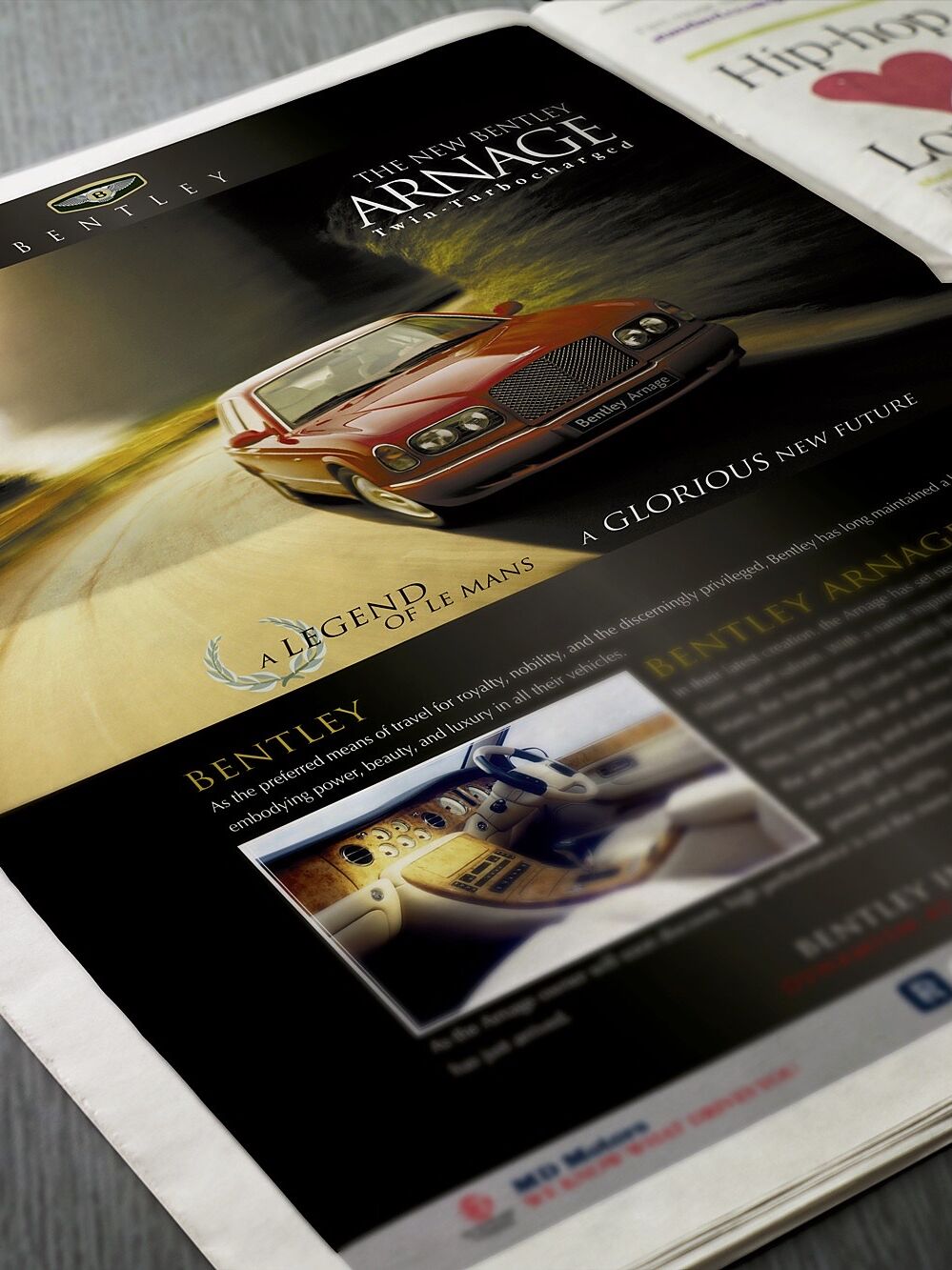 Arnage English Color Newspaper Mockup