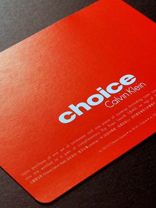 Choice By Calvin Klein Dm 01