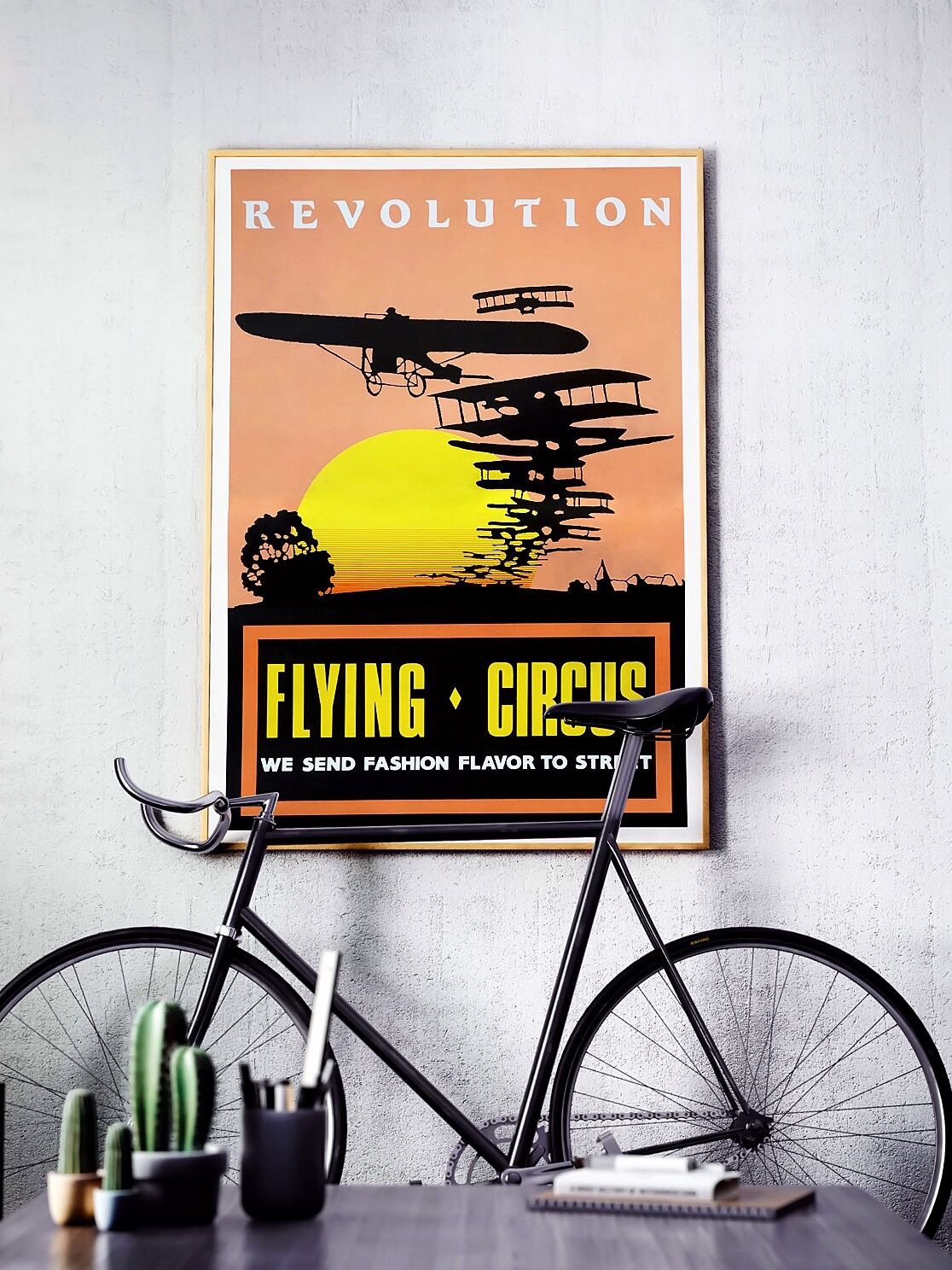 Flying Circus Poster 1987 Mock Up 03
