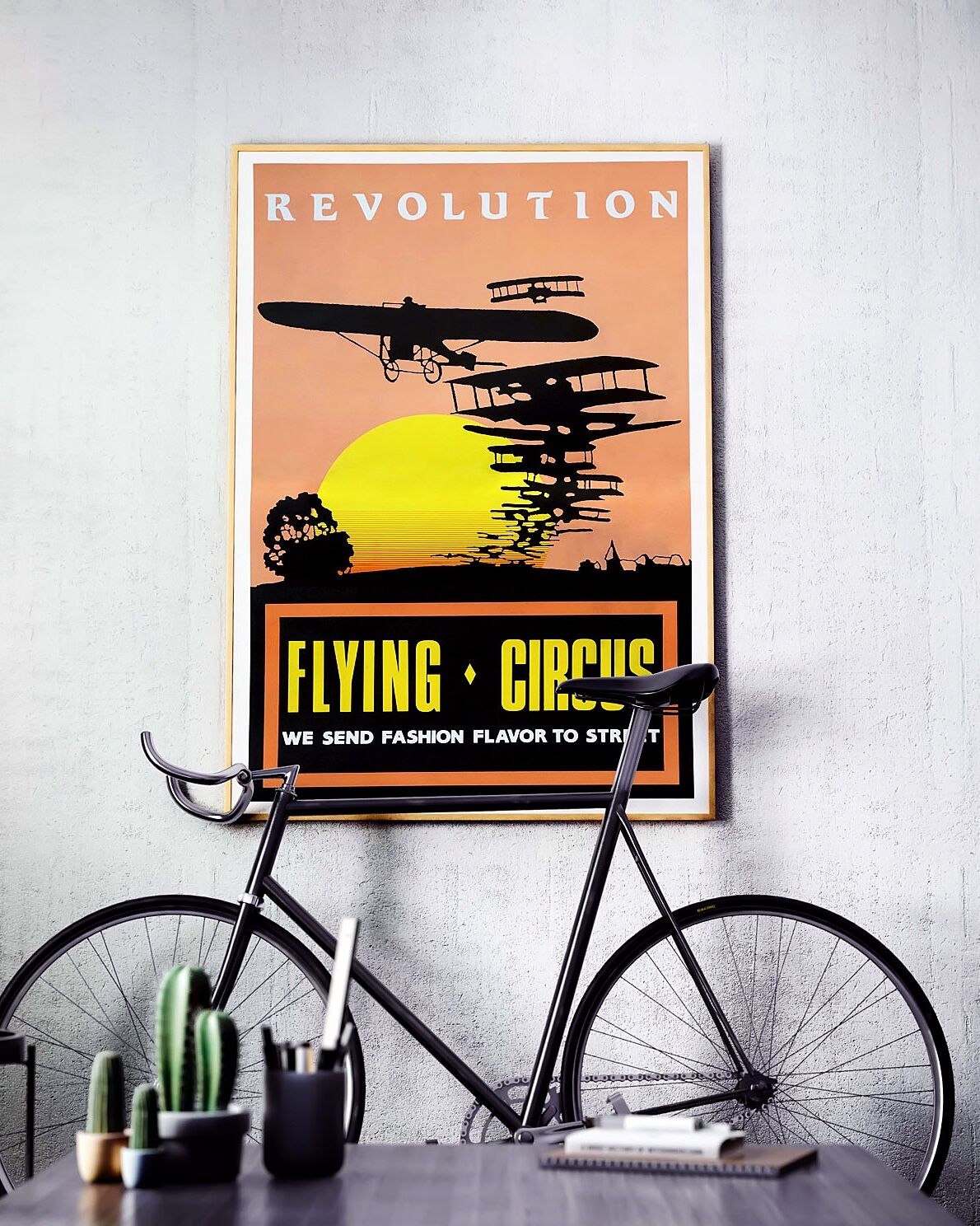 Flying Circus Poster 1987 Mock Up 03 Flying Circus Poster 1987 Mock Up 03