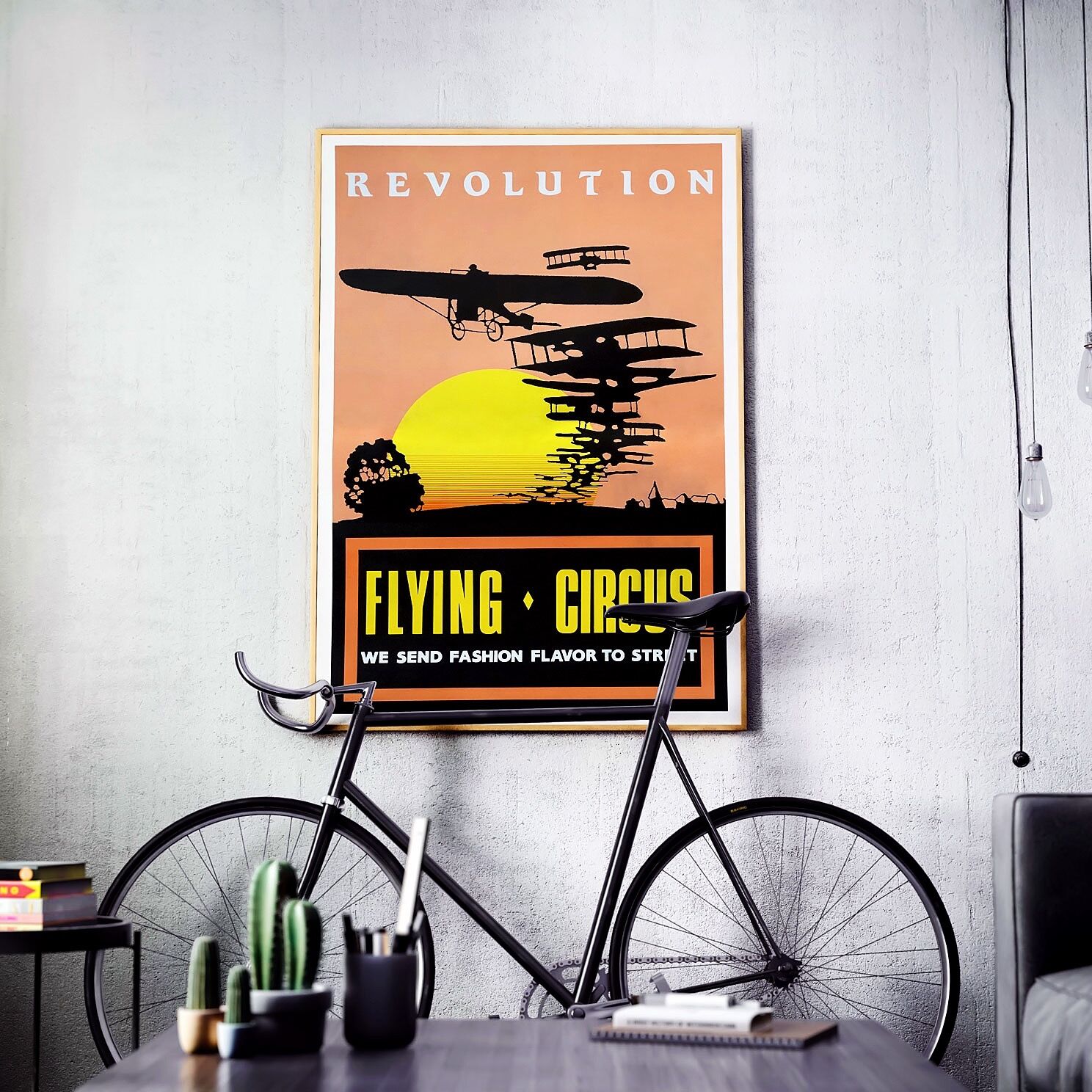 Flying Circus Poster 1987 Mock Up 03