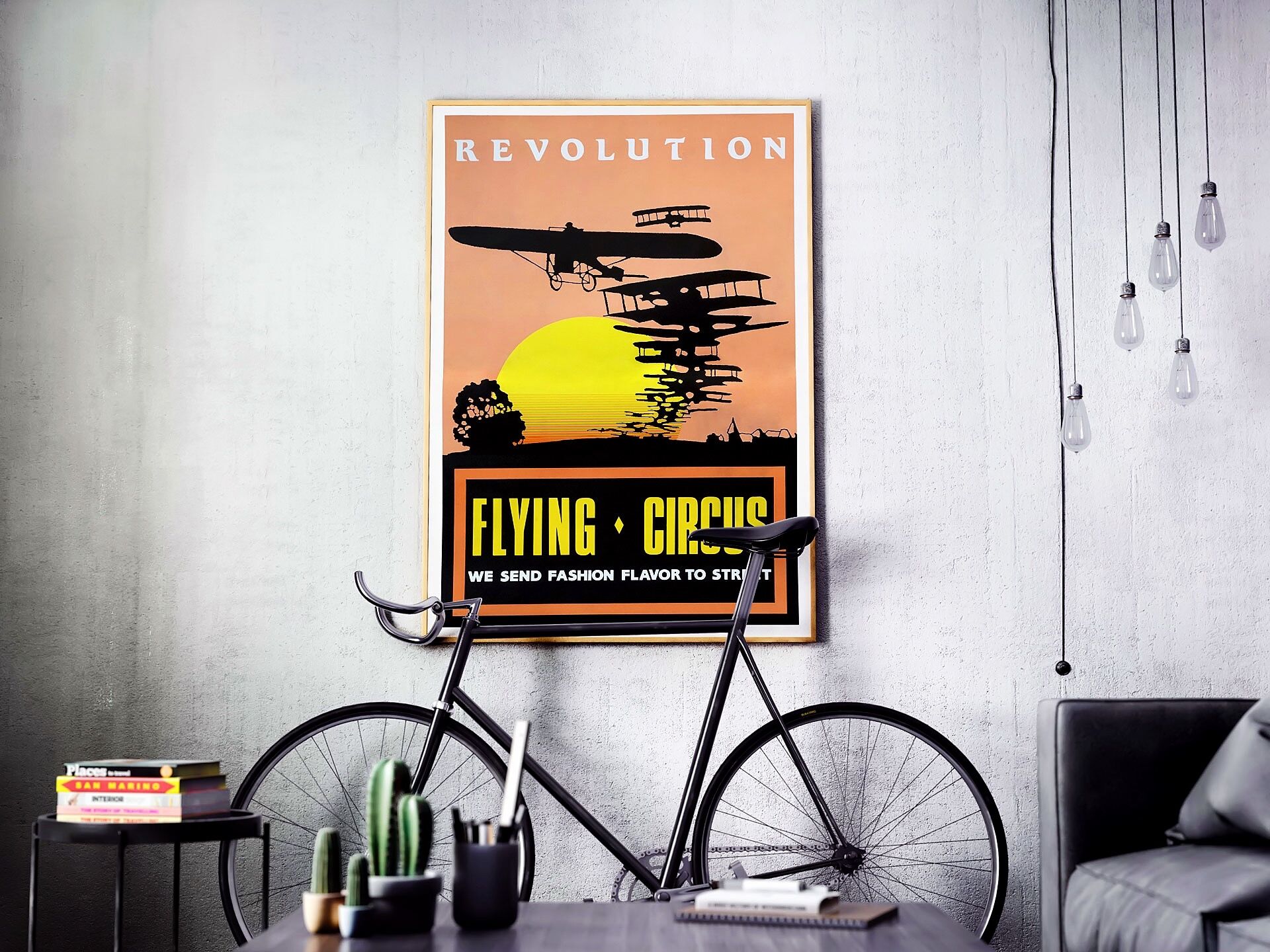 Flying Circus Poster 1987 Mock Up 03