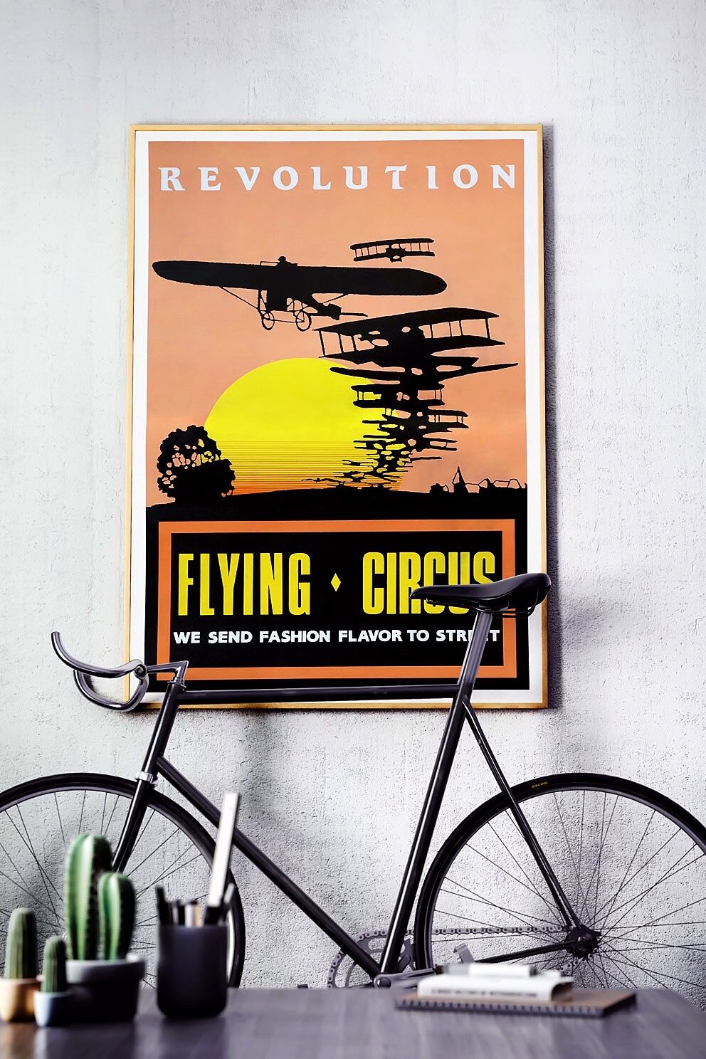 Flying Circus Poster 1987 Mock Up 03