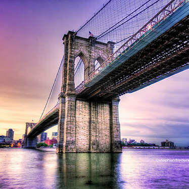 Brooklyn Bridge Brooklyn New York Usa