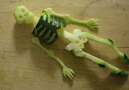 Zucchini Skeleton