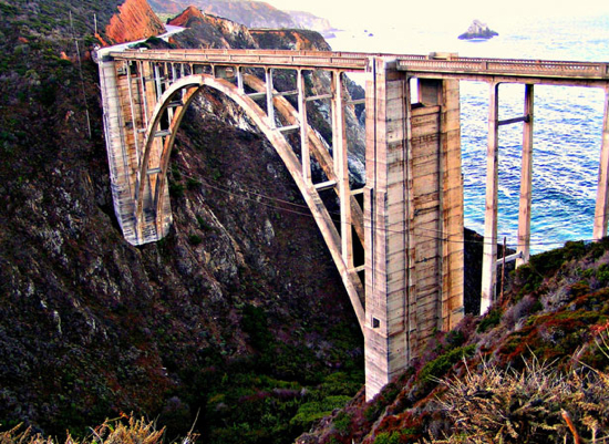 Bixby Creek Bridge (Big Sur, California, USA)