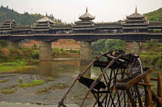 Chengyang Bridge (Sanjiang of Guangxi Province, China)